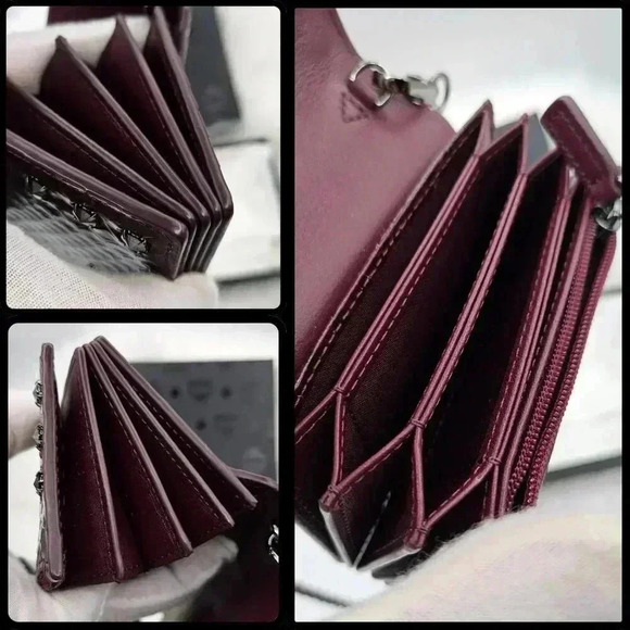 🎁MCM Studded Cardholder Crossbody Chain - Picture 13 of 17